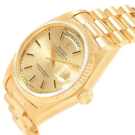 men's gold rolex|18 karat gold rolex watch.